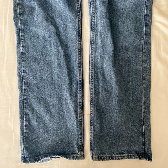 WRANGLER Five Star Premium Denim Flex for Comfort Regular Fit in Dusk Blue 34x32 - Picture 3 of 7